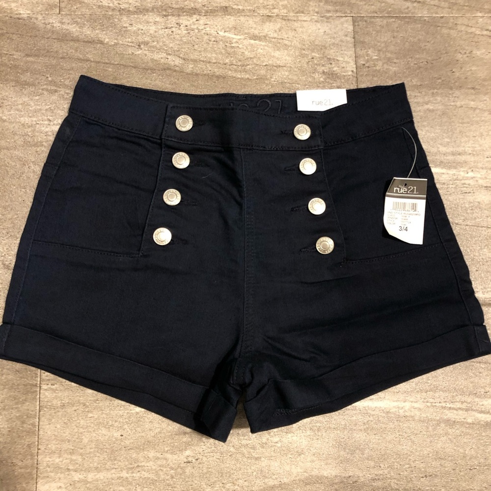 High Waisted Jean Shorts